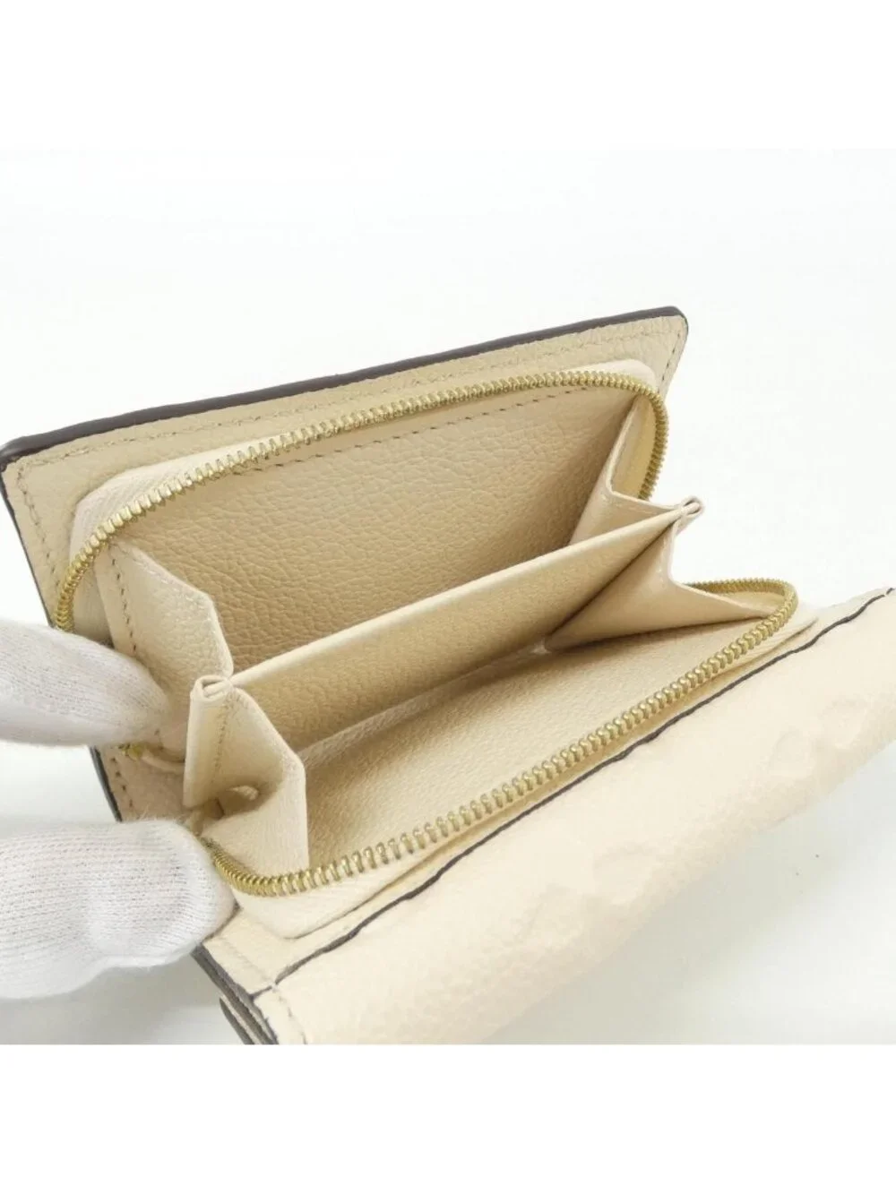 Louis Vuitton Monogram Empreinte Portefeuille Metis Compact Wallet